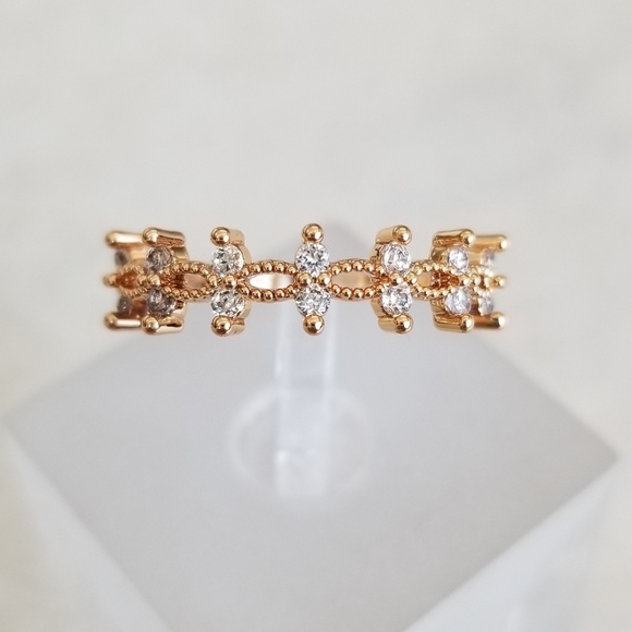 Delicate Rose Gold Ring - Picture 2 of 8